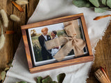 Bridal Shower Gift - Personalized Wedding Wooden Photo Box - nzhandicraft